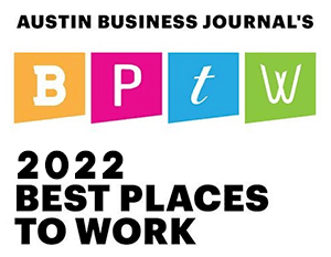 2022 Austin Business Journal Best Places to Work Logo