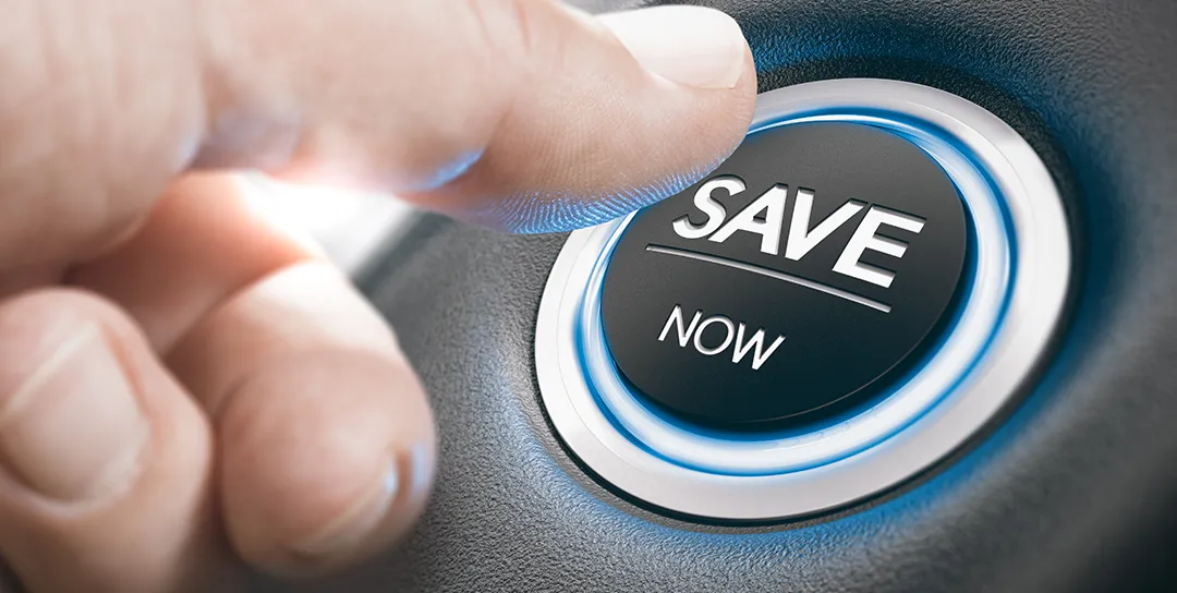 Save More button as a start button.